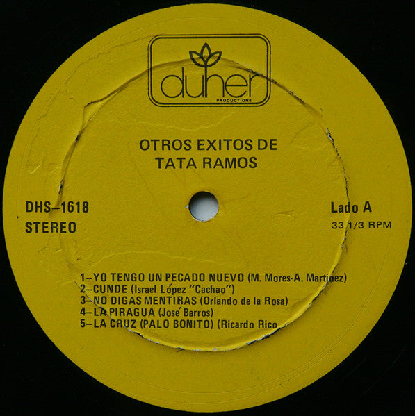 Tata Ramos : Otros Éxitos De Tata Ramos (LP)