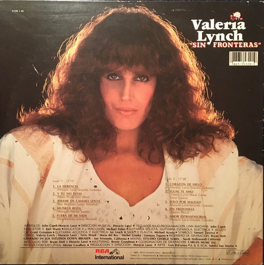 Valeria Lynch : Sin Fronteras (LP, Album)