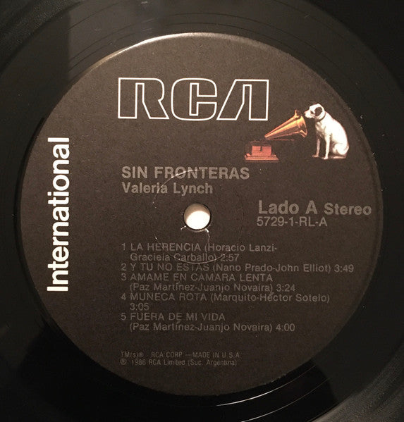 Valeria Lynch : Sin Fronteras (LP, Album)