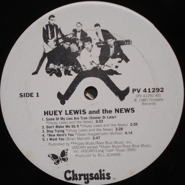 Huey Lewis And The News* : Huey Lewis And The News (LP, Album, Club, RE, Car)
