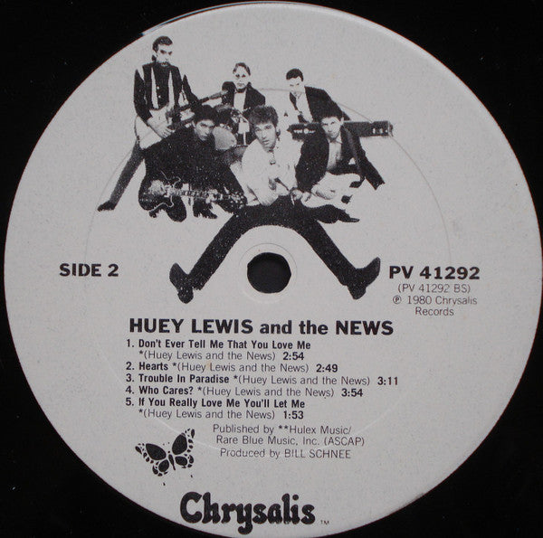 Huey Lewis And The News* : Huey Lewis And The News (LP, Album, Club, RE, Car)