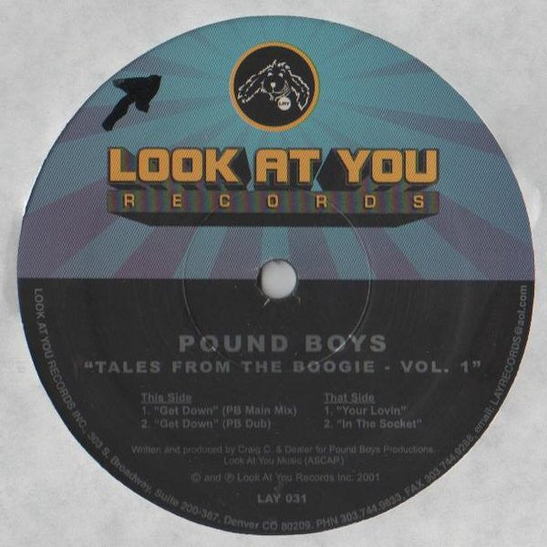 Pound Boys : Tales From The Boogie - Vol. 1 (12")