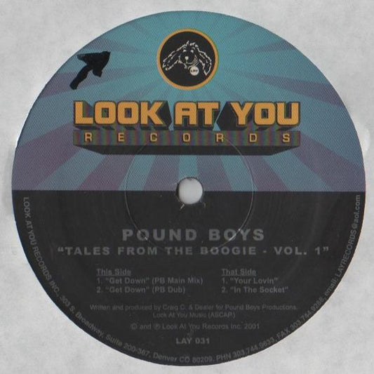 Pound Boys : Tales From The Boogie - Vol. 1 (12")