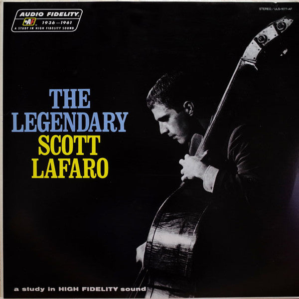 Scott LaFaro : The Legendary Scott LaFaro (LP, Album, RE)