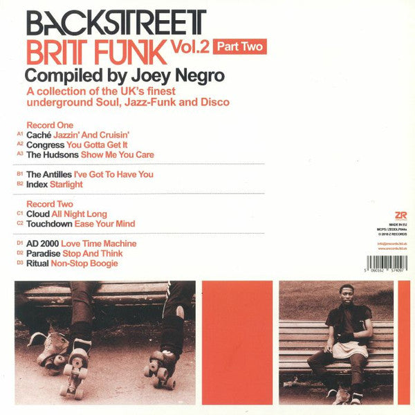 Joey Negro : Backstreet Brit Funk Vol. 2 (A Collection Of The UK's Finest Underground Soul, Jazz-Funk And Disco) (Part Two) (2x12", Comp)