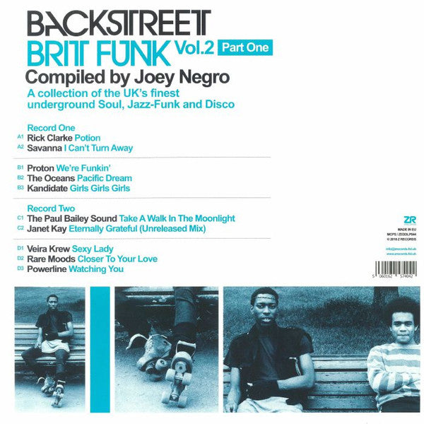 Joey Negro : Backstreet Brit Funk Vol. 2 (A Collection Of The UK's Finest Underground Soul, Jazz-Funk And Disco) (Part One) (2x12", Comp)