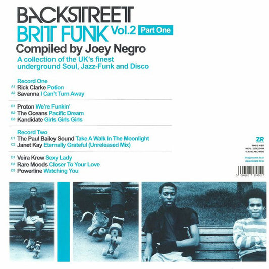Joey Negro : Backstreet Brit Funk Vol. 2 (A Collection Of The UK's Finest Underground Soul, Jazz-Funk And Disco) (Part One) (2x12", Comp)