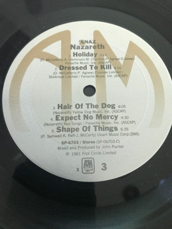 Nazareth (2) : 'Snaz (2xLP, Album)