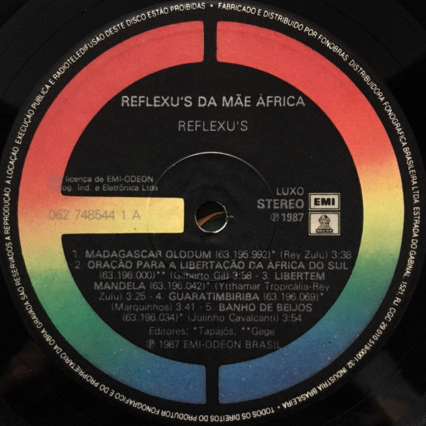 Banda Reflexu's : Da Mãe África (LP, Album)