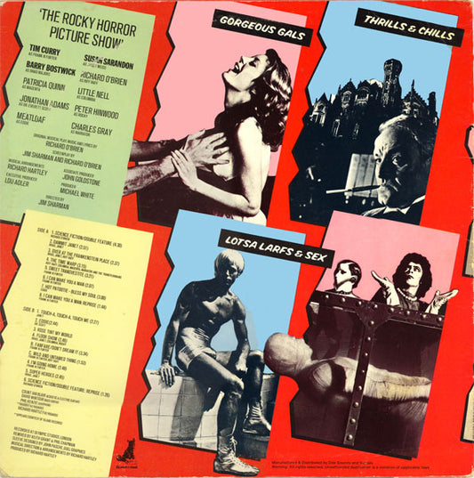 "The Rocky Horror Picture Show" Original Cast : The Rocky Horror Picture Show (LP, Album, Hub)