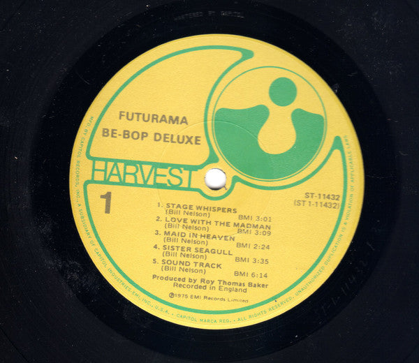 Be Bop Deluxe : Futurama (LP, Album)