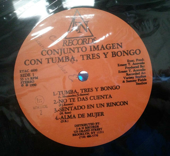 Conjunto Imagen : Con Tumba, Tres Y Bongo (LP, Album)