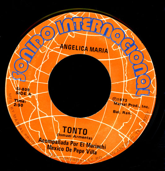 Angelica Maria : Tonto / Open Up Your Heart (7")