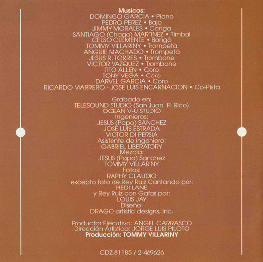 Rey Ruiz : Mi Media Mitad  (CD, Album)