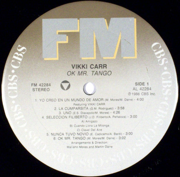 Mariano Mores, Vikki Carr : O.K. Mr. Tango (LP, Album)