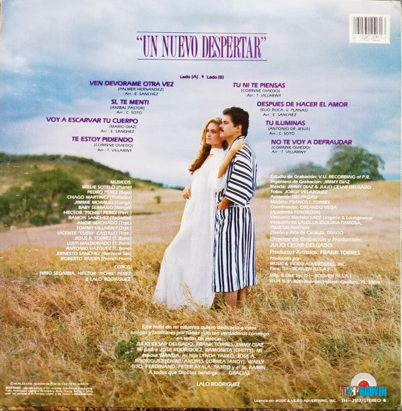 Lalo Rodriguez : Un Nuevo Despertar (LP, Album)