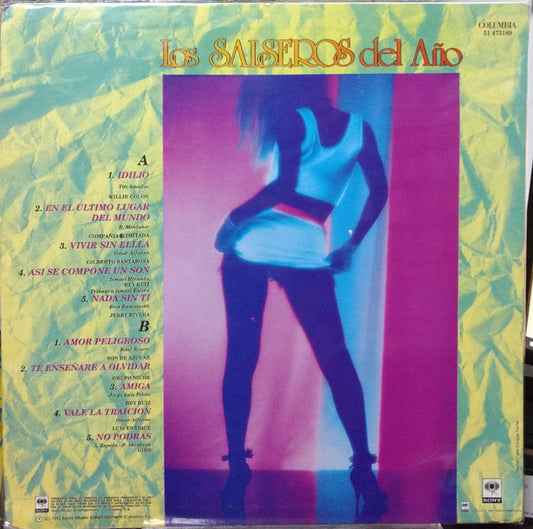 Various : Los Salseros Del Año Vol 2 (LP, Comp)