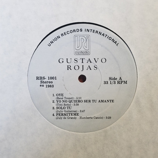 Gustavo Rojas : Gustavo Rojas (LP, Album)