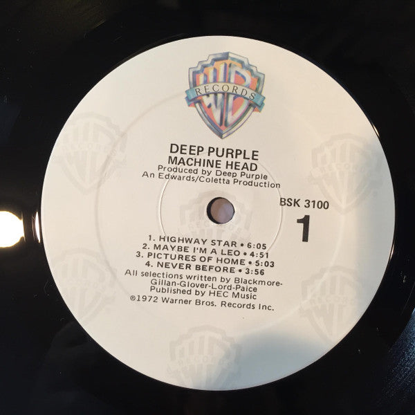 Deep Purple : Machine Head (LP, Album, RE, Spe)