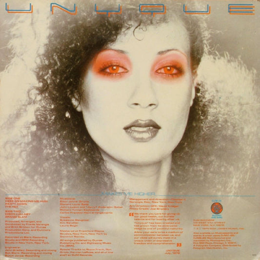 Unyque - Makes Me Higher... vinyl record, LP (Very Good Plus (VG+)) | Lulo Records