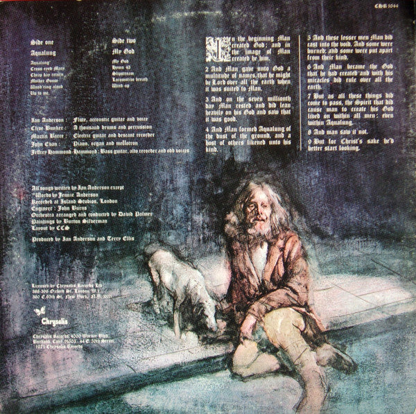 Jethro Tull : Aqualung (LP, Album, Club, RE, Gat)