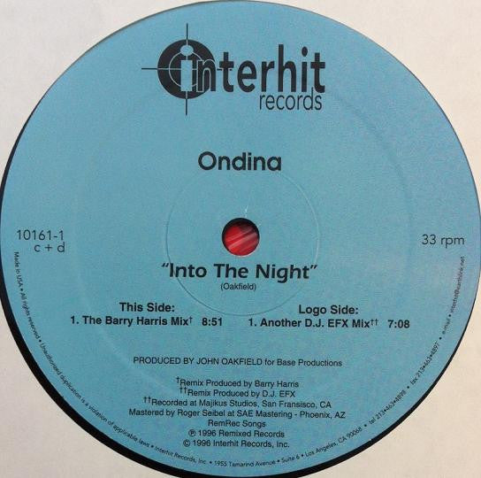 Ondina : Into The Night (2x12")