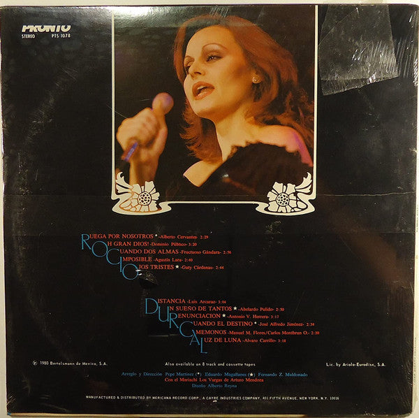 Rocío Dúrcal : Canta Con Mariachi Volumen 4 (LP, Album)