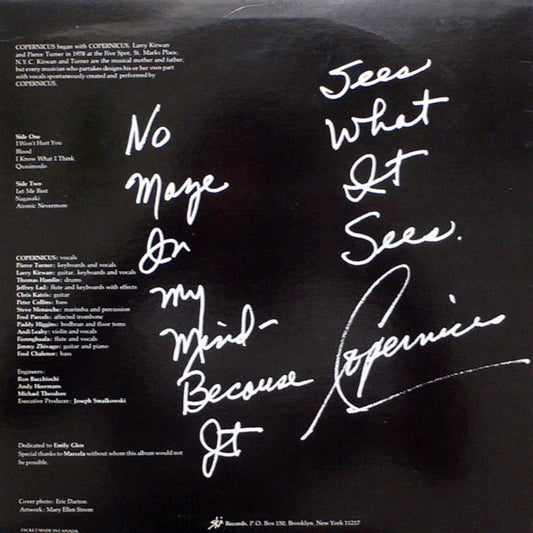 Copernicus - Nothing Exists vinyl record, Album (Mint (M)) | Lulo Records