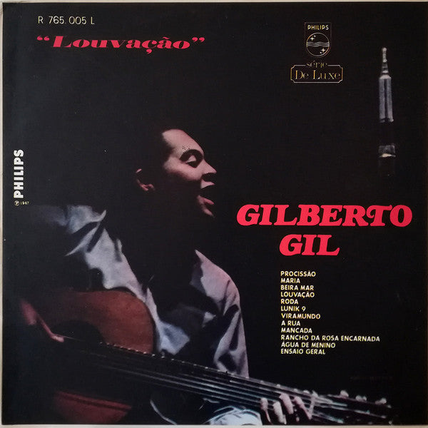 Gilberto Gil : Louvação (LP, Album, Mono)
