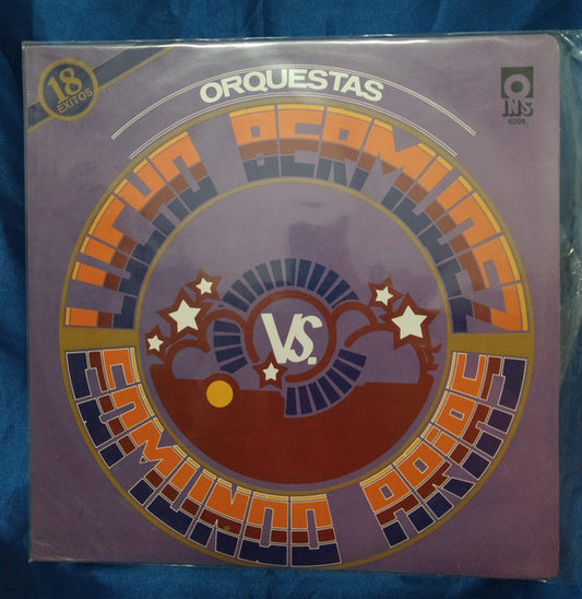 Lucho Bermudez Y Su Orquesta, Edmundo Arias Y Su Orquesta : 18 Exitos Orquestas Lucho Bermudez Vs Edmundo Arias (LP, Comp)