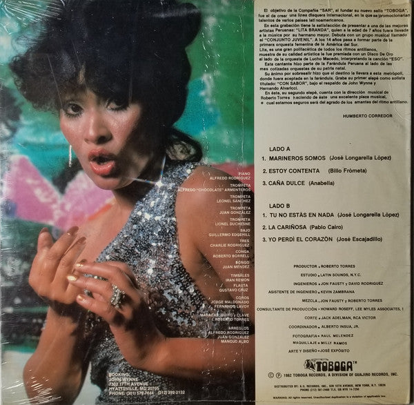 Lita Branda : La Tigresa De La Salsa (LP, Album)
