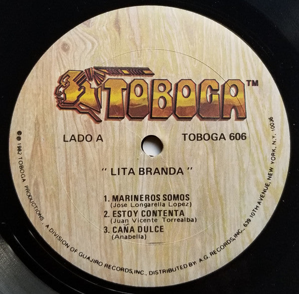 Lita Branda : La Tigresa De La Salsa (LP, Album)