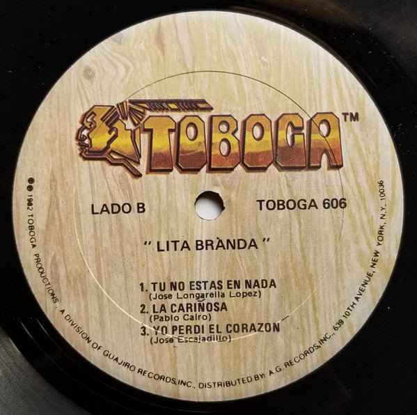 Lita Branda : La Tigresa De La Salsa (LP, Album)