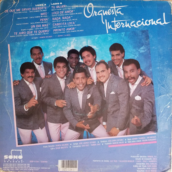 Ramón Orlando Valoy Y Su Orquesta Internacional : Orquesta Internacional (LP, Album)