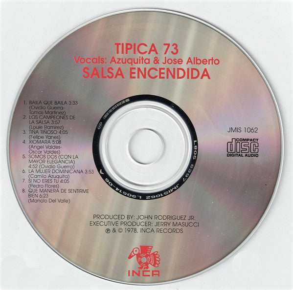 Tipica 73 : Salsa Encendida (CD, Album, RE)