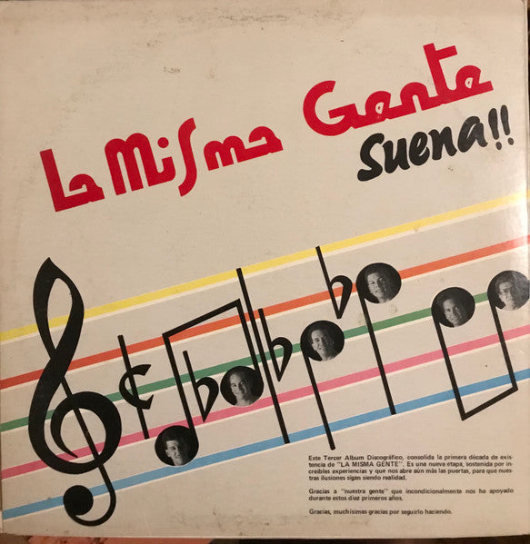 La Misma Gente : Suena!! (LP, Album)