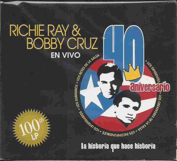 Ricardo Ray & Bobby Cruz : 40 Aniversario-En Vivo (3xCD, Album)