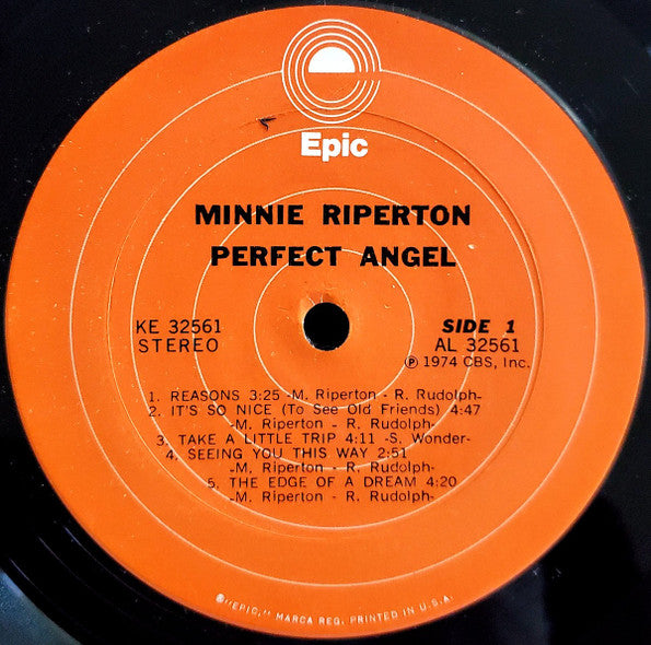 Minnie Riperton : Perfect Angel (LP, Album, Ter)