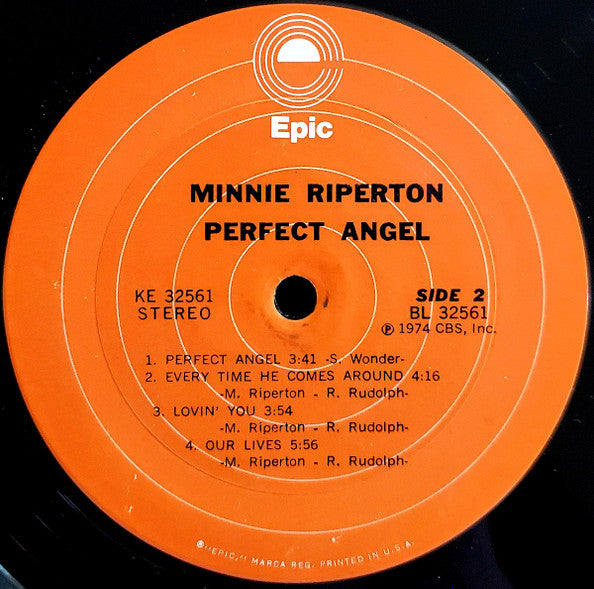 Minnie Riperton : Perfect Angel (LP, Album, Ter)
