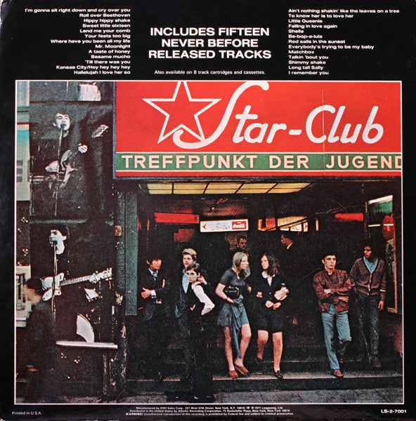 The Beatles - Live! At The Star-Club In Hamburg, Germany; 1962. vinyl record, 2xLP (Near Mint (NM or M-)) | Lulo Records