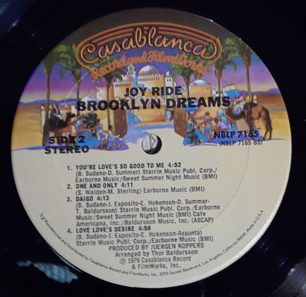 Brooklyn Dreams : Joy Ride (LP, Album, 53 )