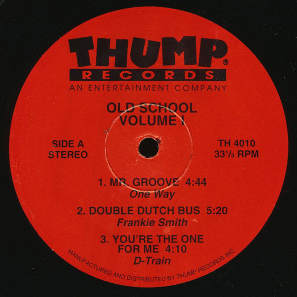 Various : Old School Volume 1 (2xLP, Comp)