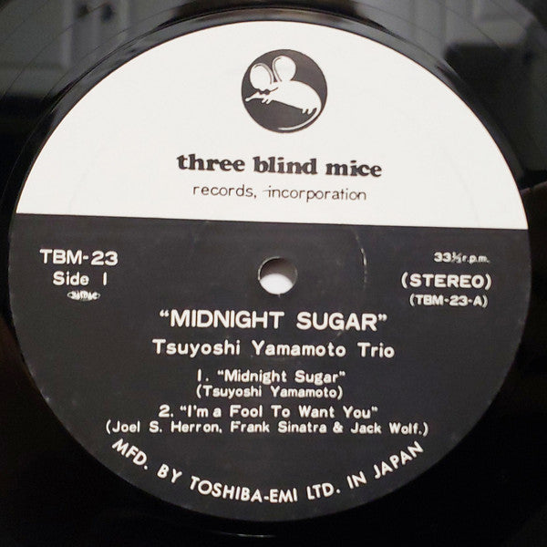 Yamamoto, Tsuyoshi Trio* : Midnight Sugar (LP, Album)