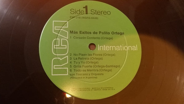 Palito Ortega : Más Éxitos De Palito Ortega (LP, Comp)