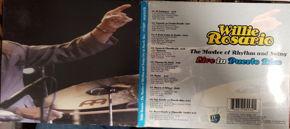 Willie Rosario : Live In Puerto Rico (CD, Album)