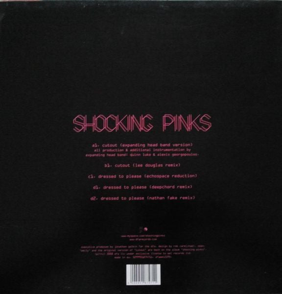 Shocking Pinks : Cutout / Dressed To Please (2x12")