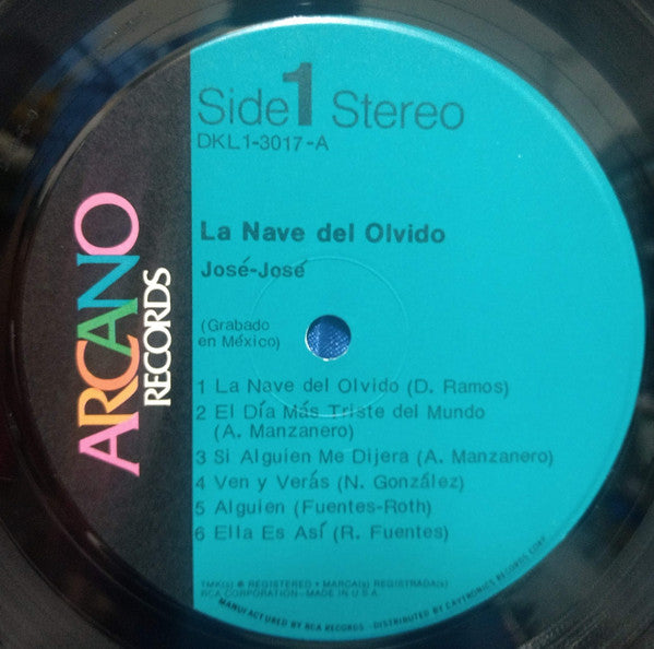José José : La Nave Del Olvido (LP, Album, Dyn)