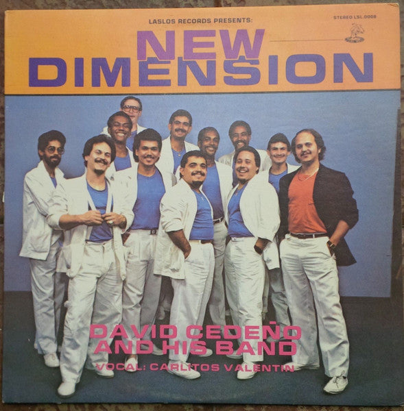 David Cedeño And His Band* : New Dimension (LP, Album, Gre)