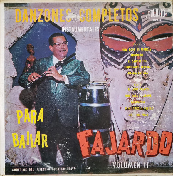 Jose Fajardo And His Orchestra : Danzones Completos Para Bailar -  Volumen II (LP, Album, Mono, Hig)