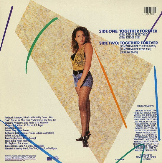 Lisette Melendez : Together Forever (12")